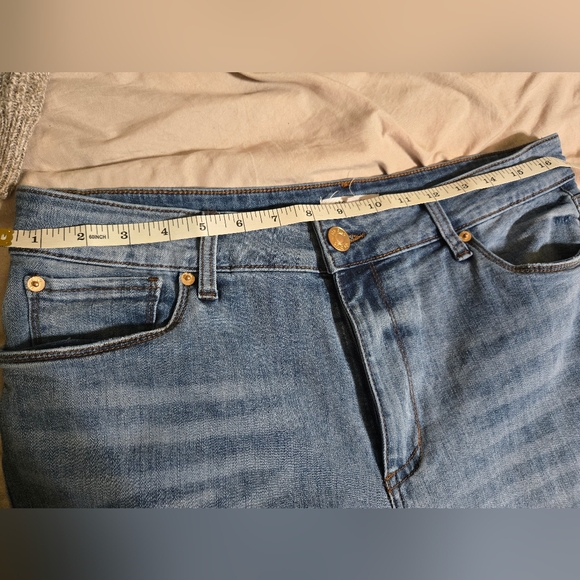 STS Mandy Boot Cut Flare Bottom Blue Women's Denim Petite Jeans - Picture 8 of 10